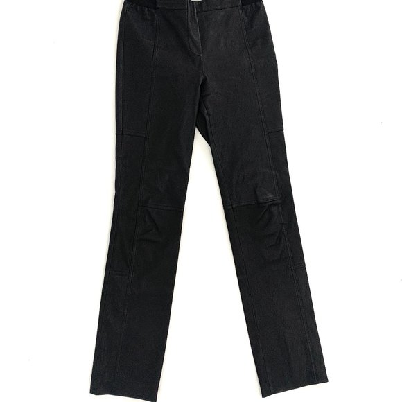 Halston Heritage skinny leather pants - Picture 3 of 8